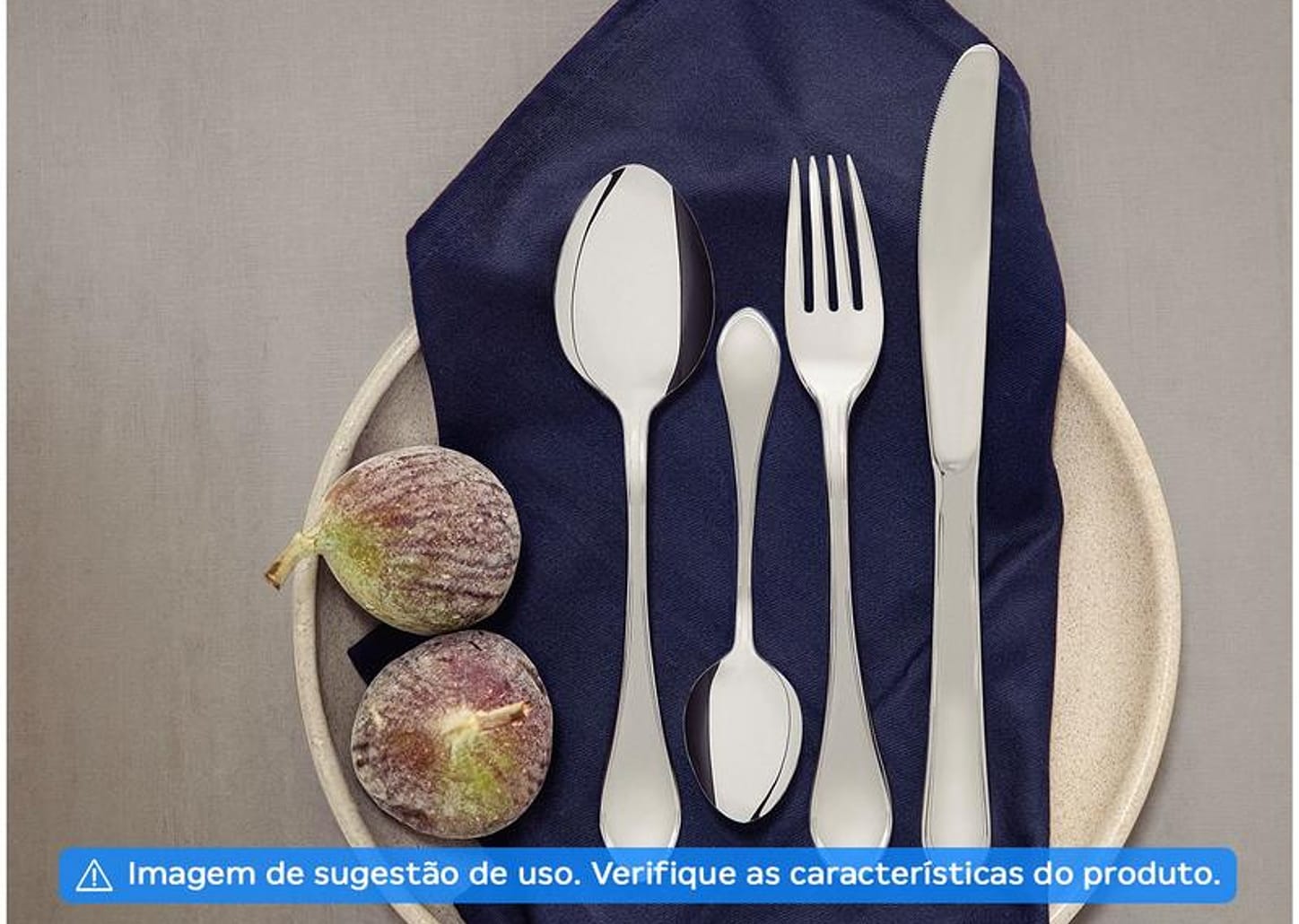 Faqueiro Tramontina Inox 76 Peças Italy 66932307 com Estojo