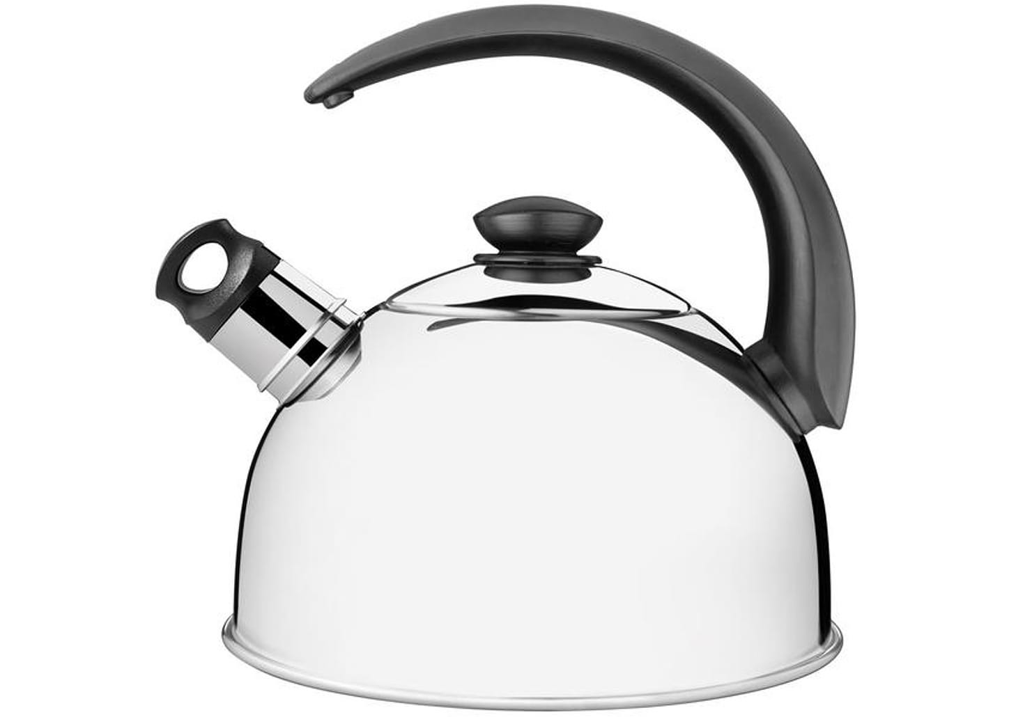 Chaleira Tramontina Inox com Apito Prata 3L