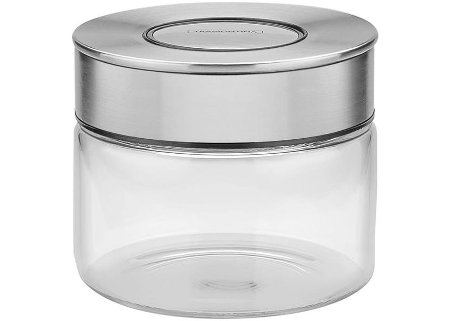 Pote de Vidro Hermético Tramontina com Tampa Redondo 400ml Purezza