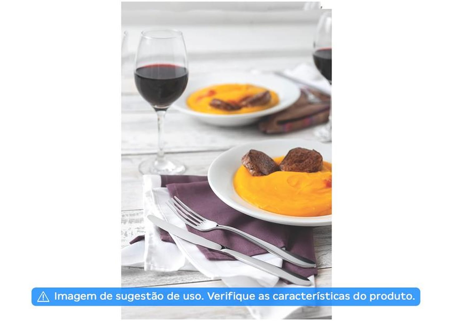 Faqueiro Tramontina Inox 76 Peças Satri 66982304 com Estojo