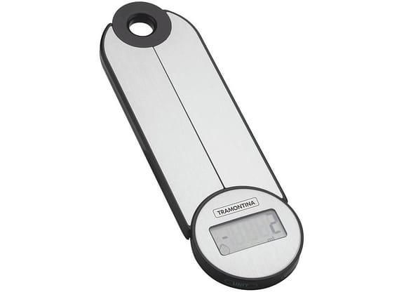 Balança de Cozinha Digital Tramontina 5kg Inox Adatto Dobrável 61101030