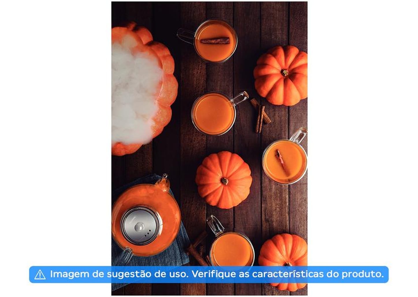 Bule de Chá com Infusor Transparente 1L Tramontina 61764100