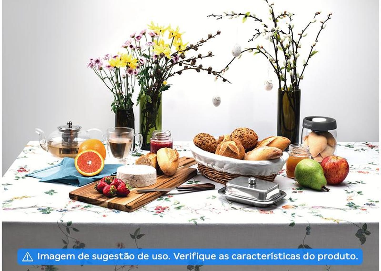 Bule de Chá com Infusor Transparente 1L Tramontina 61764100