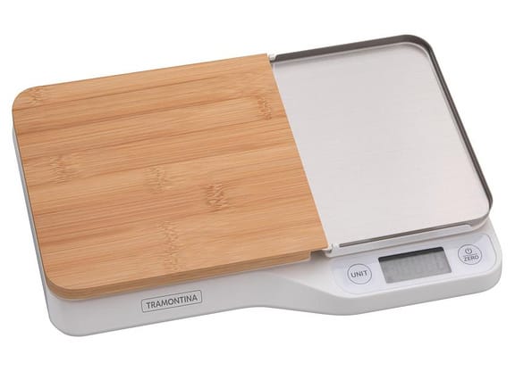 Balança de Cozinha Digital Tramontina 5kg Inox Adatto 61101010