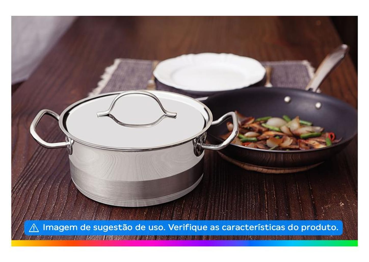 Caçarola Tramontina Inox 16cm 1,8L Professional