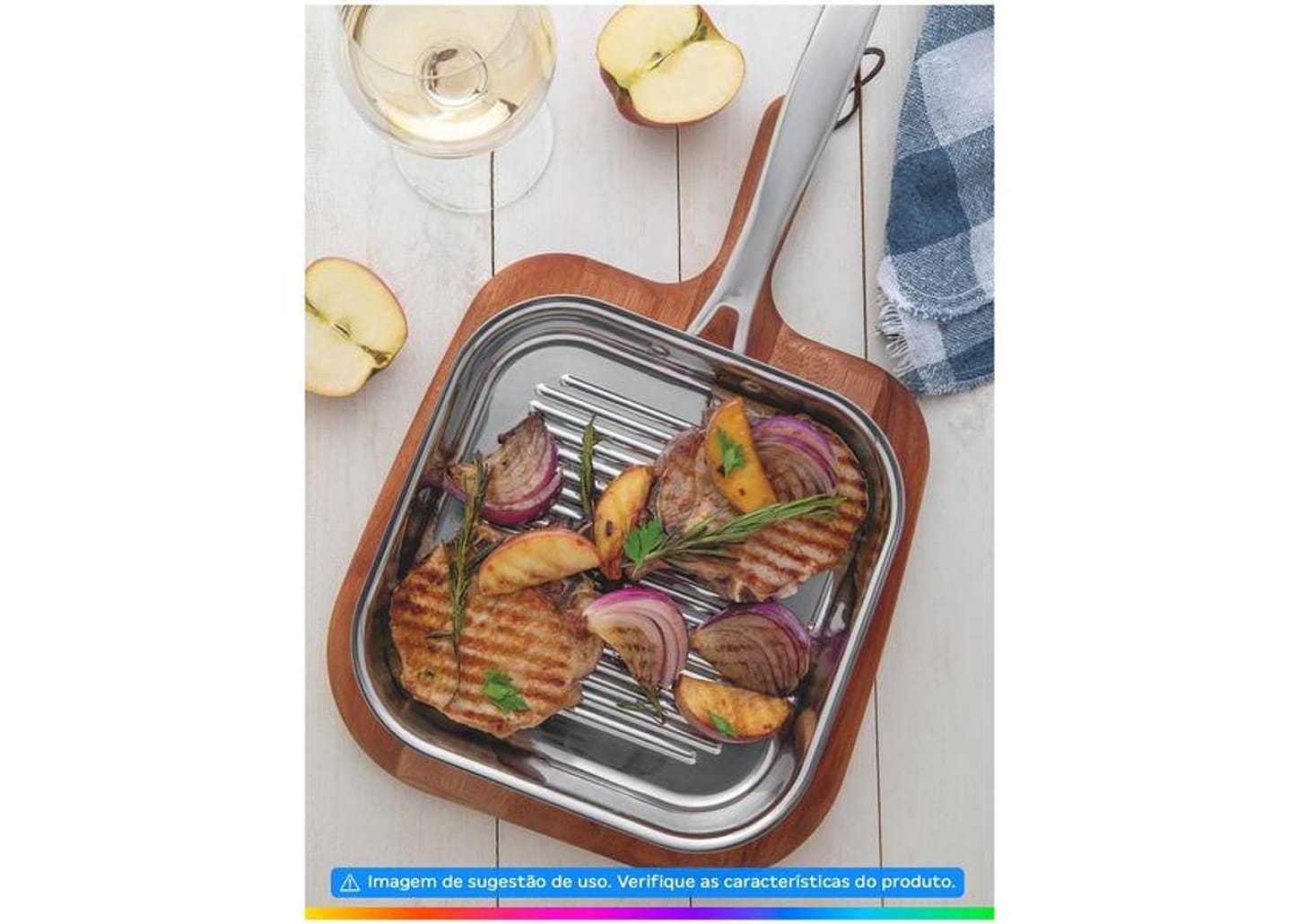 Bistequeira Tramontina Inox 26cm Grano 20767030