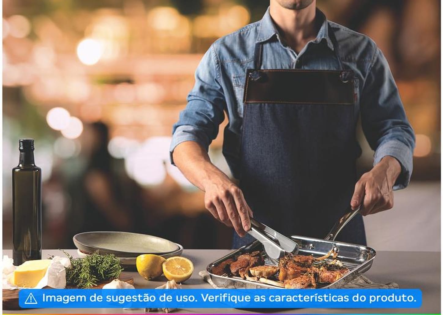 Bistequeira Tramontina Inox 26cm Grano 20767030