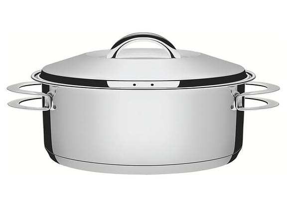 Caçarola Tramontina Inox Rasa 24cm 4,7L Solar