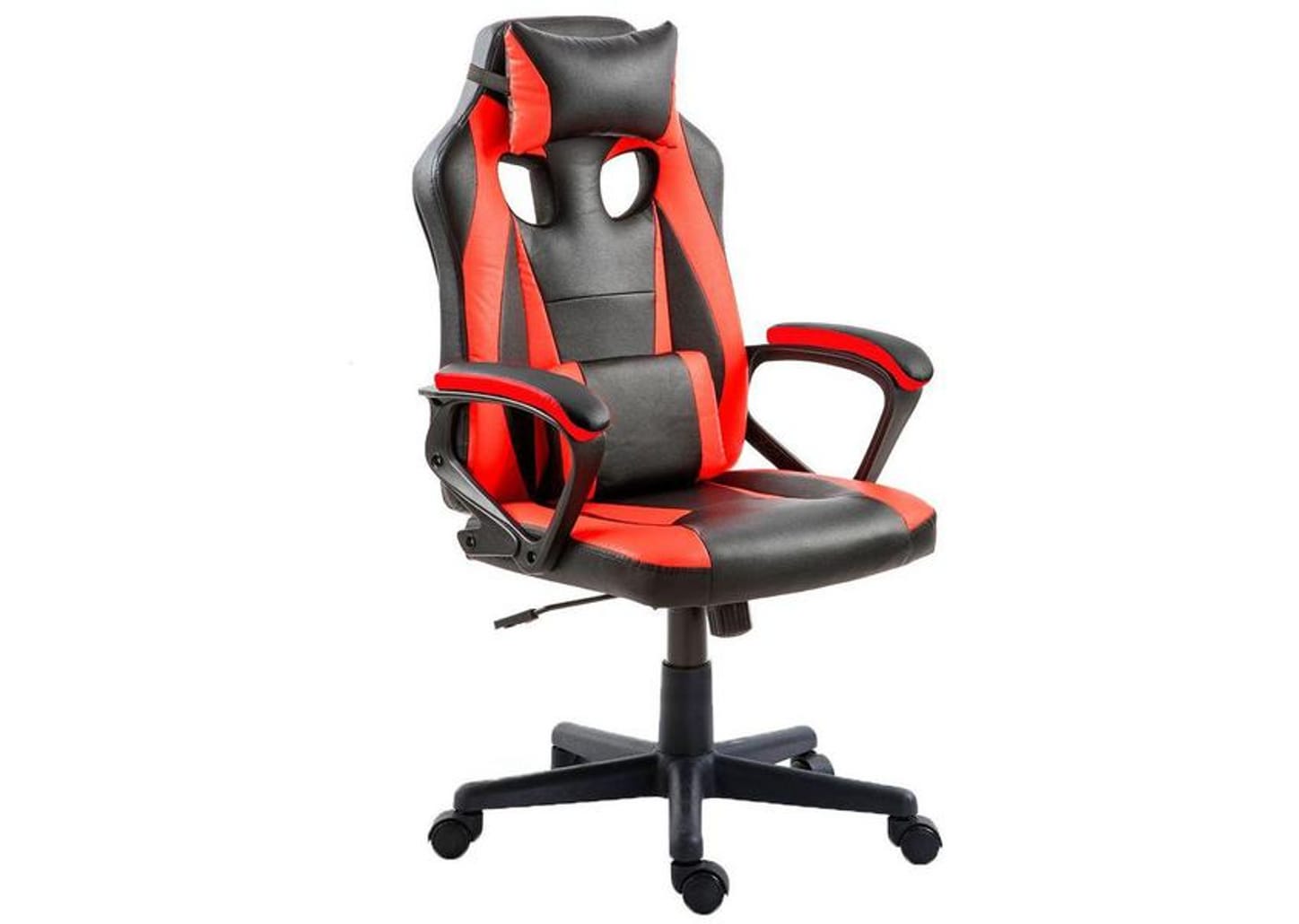 Cadeira Gamer Preta e Vermelha 100