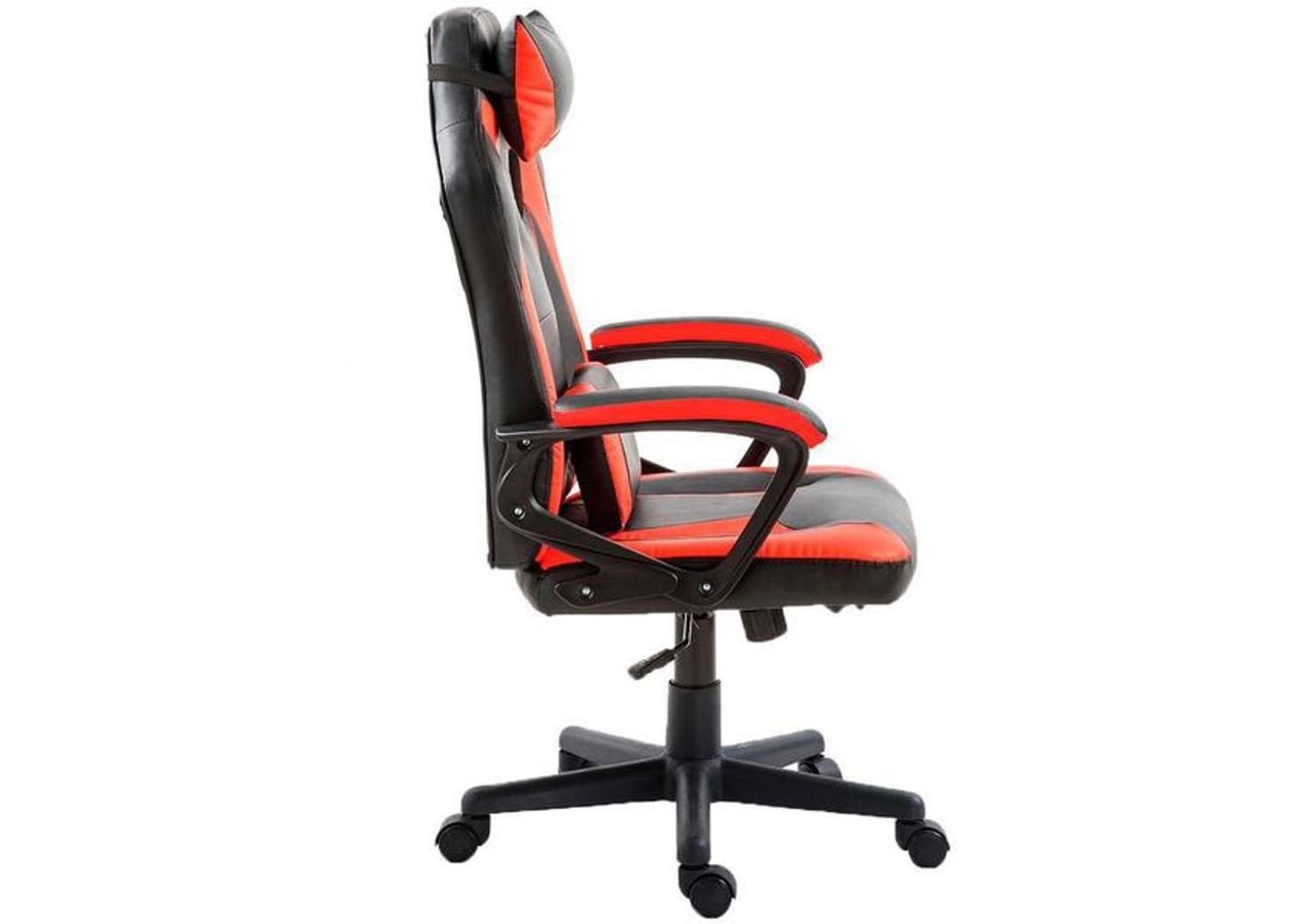 Cadeira Gamer Preta e Vermelha 100