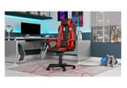Cadeira Gamer Preta e Vermelha 100