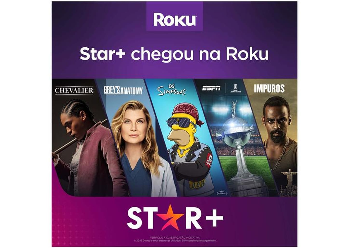 Roku Express Streaming Dual Band Full HD com Controle Remoto