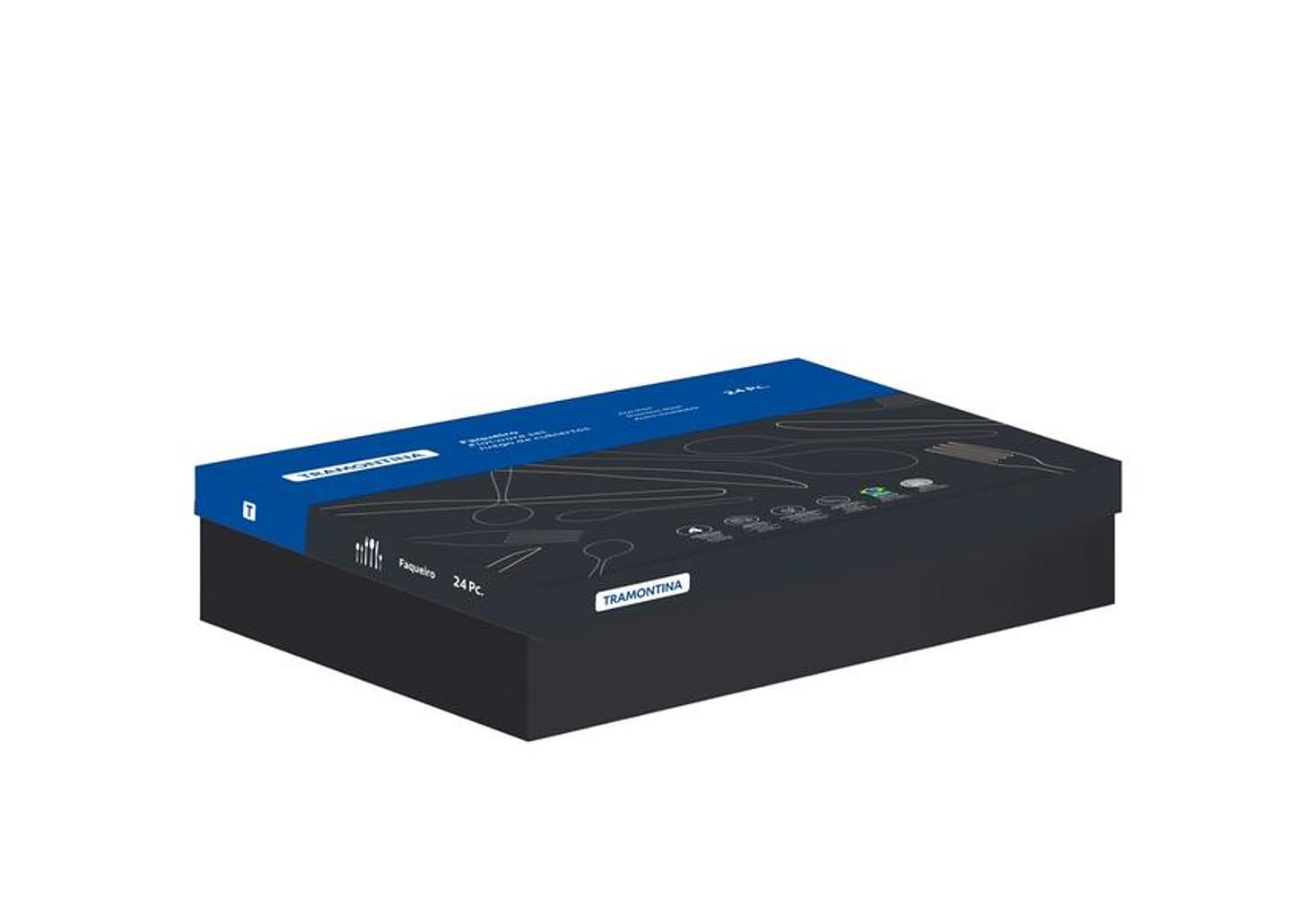 Faqueiro Tramontina Inox 24 Peças Amazonas 66960124