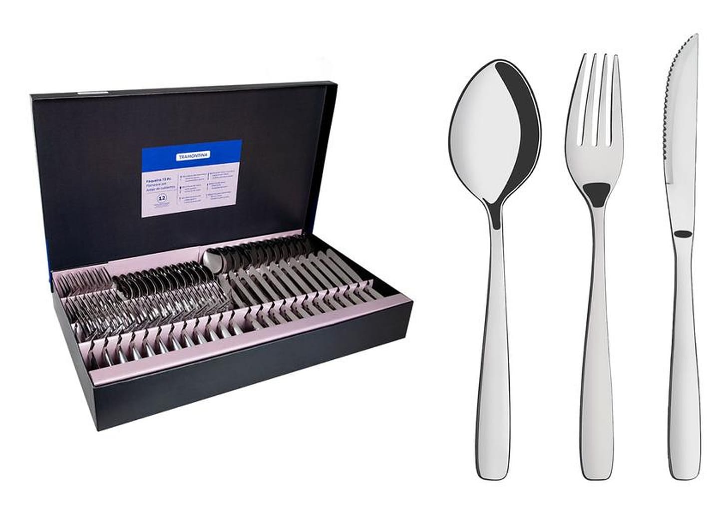 Faqueiro Tramontina 72 Peças para Churrasco Amazonas 66960153