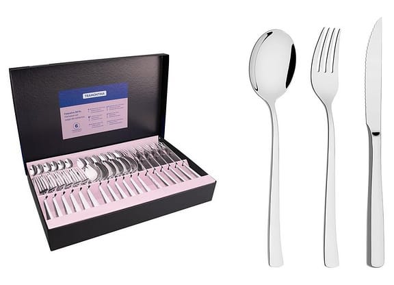 Faqueiro Tramontina Inox 36 Peças para Churrasco Berlin Brilho 66934134