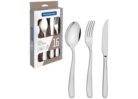 Faqueiro Tramontina Inox 16 Peças para Churrasco Maresias 66902654