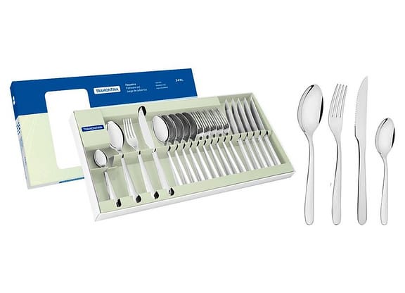Faqueiro Tramontina Inox 24 Peças para Churrasco Havai 66905847