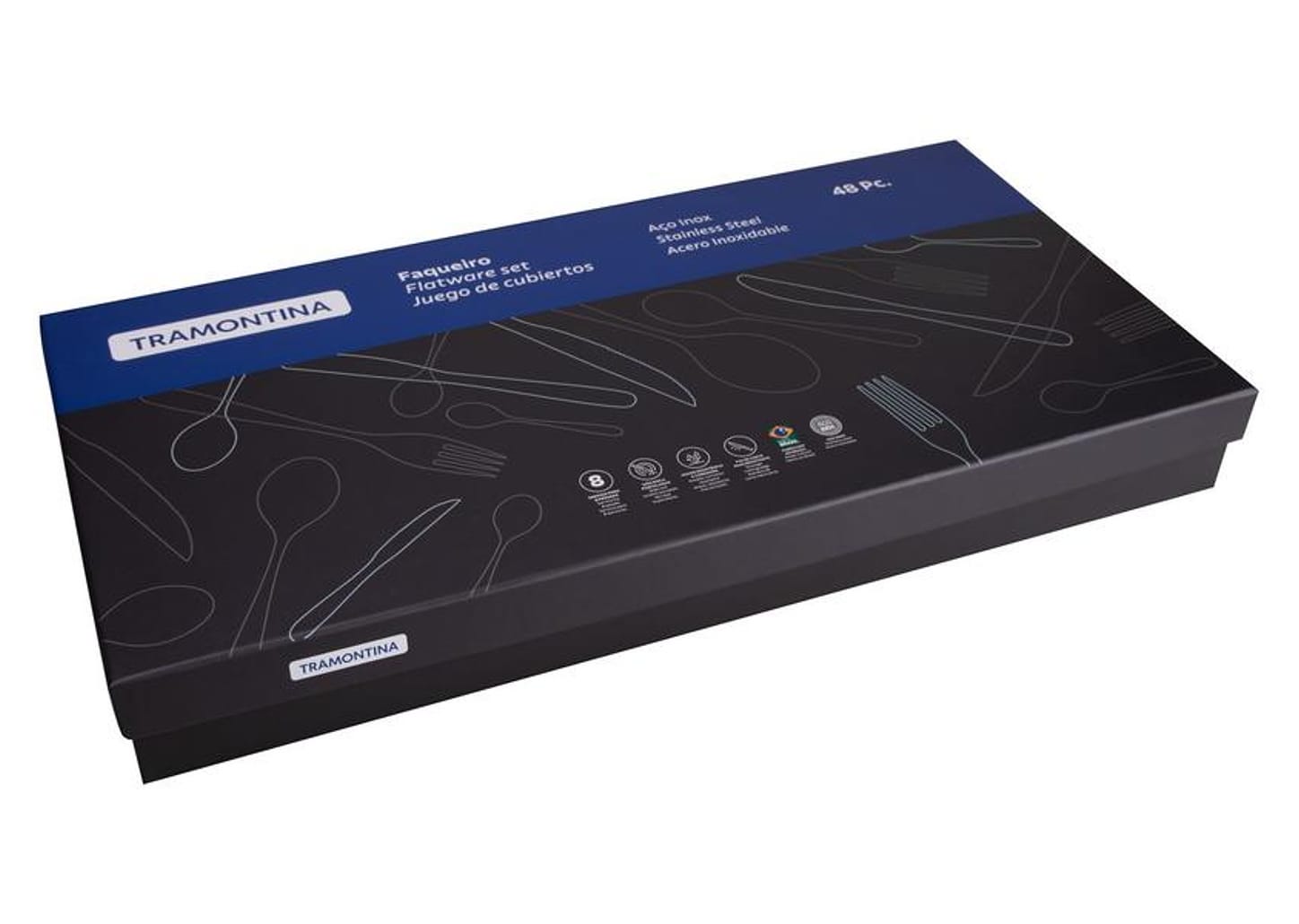 Faqueiro Tramontina Inox 48 Peças para Churrasco Amazonas 66960144