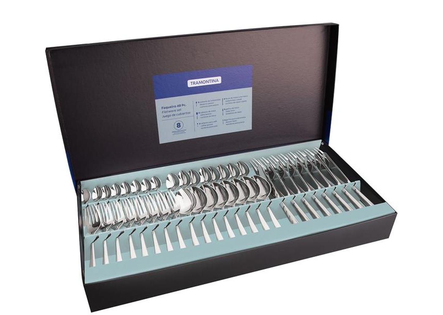 Faqueiro Tramontina Inox 48 Peças para Churrasco Amazonas 66960144