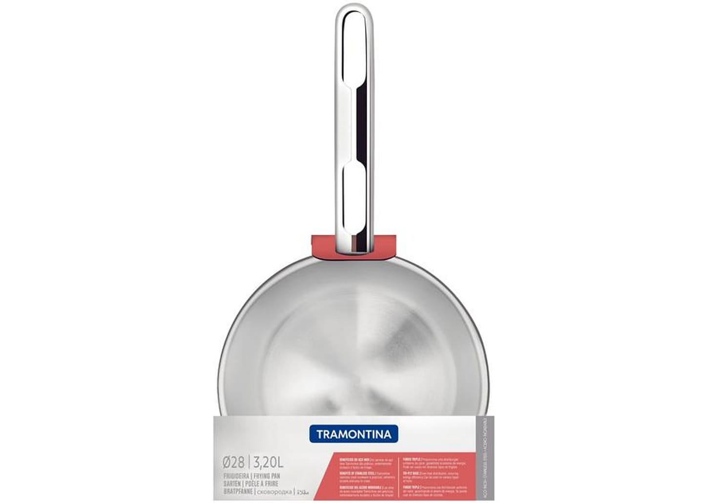 Frigideira Tramontina Inox Fundo Triplo Allegra 62666280 28cm