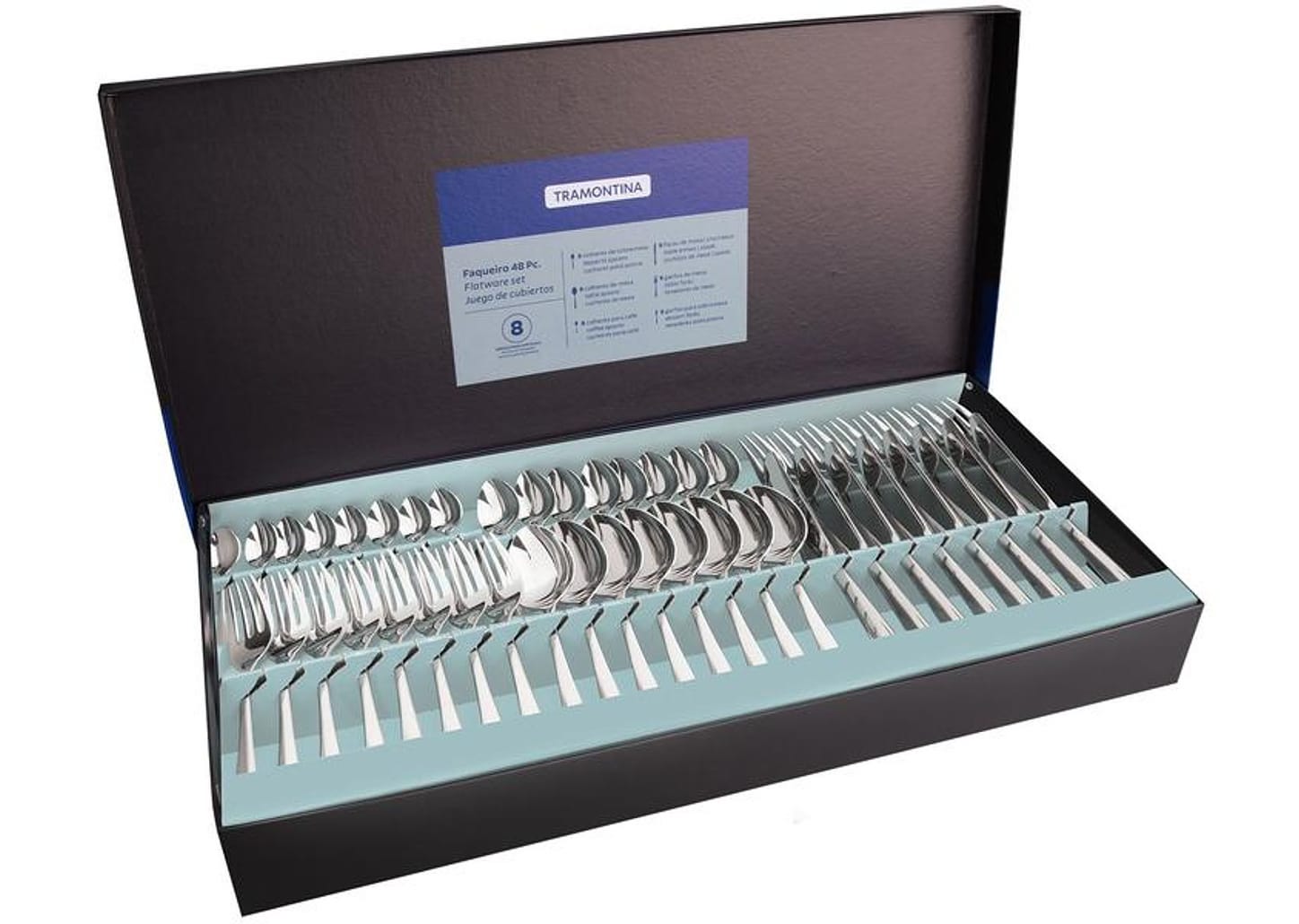 Faqueiro Tramontina Inox 48 Peças para Churrasco Italy 66932144