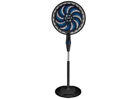 Ventilador 2 em 1 Arno X-Treme VE9M 40cm 9 Pás 3 Velocidades Preto e Azul Escuro
