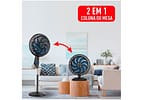 Ventilador 2 em 1 Arno X-Treme VE9M 40cm 9 Pás 3 Velocidades Preto e Azul Escuro