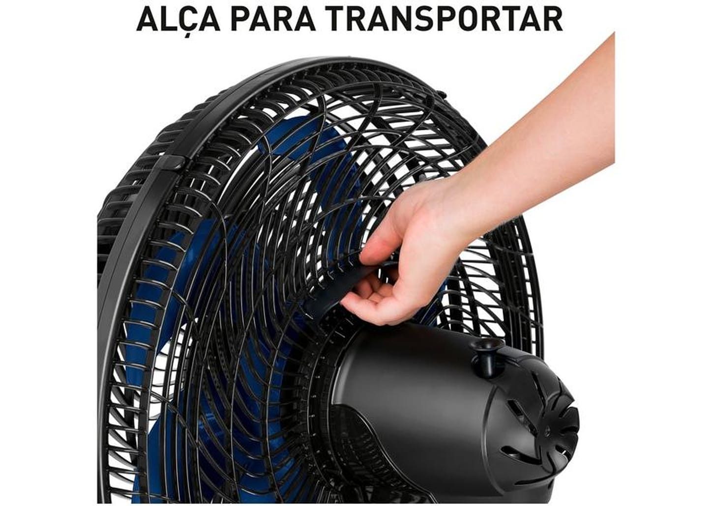 Ventilador 2 em 1 Arno X-Treme VE9M 40cm 9 Pás 3 Velocidades Preto e Azul Escuro
