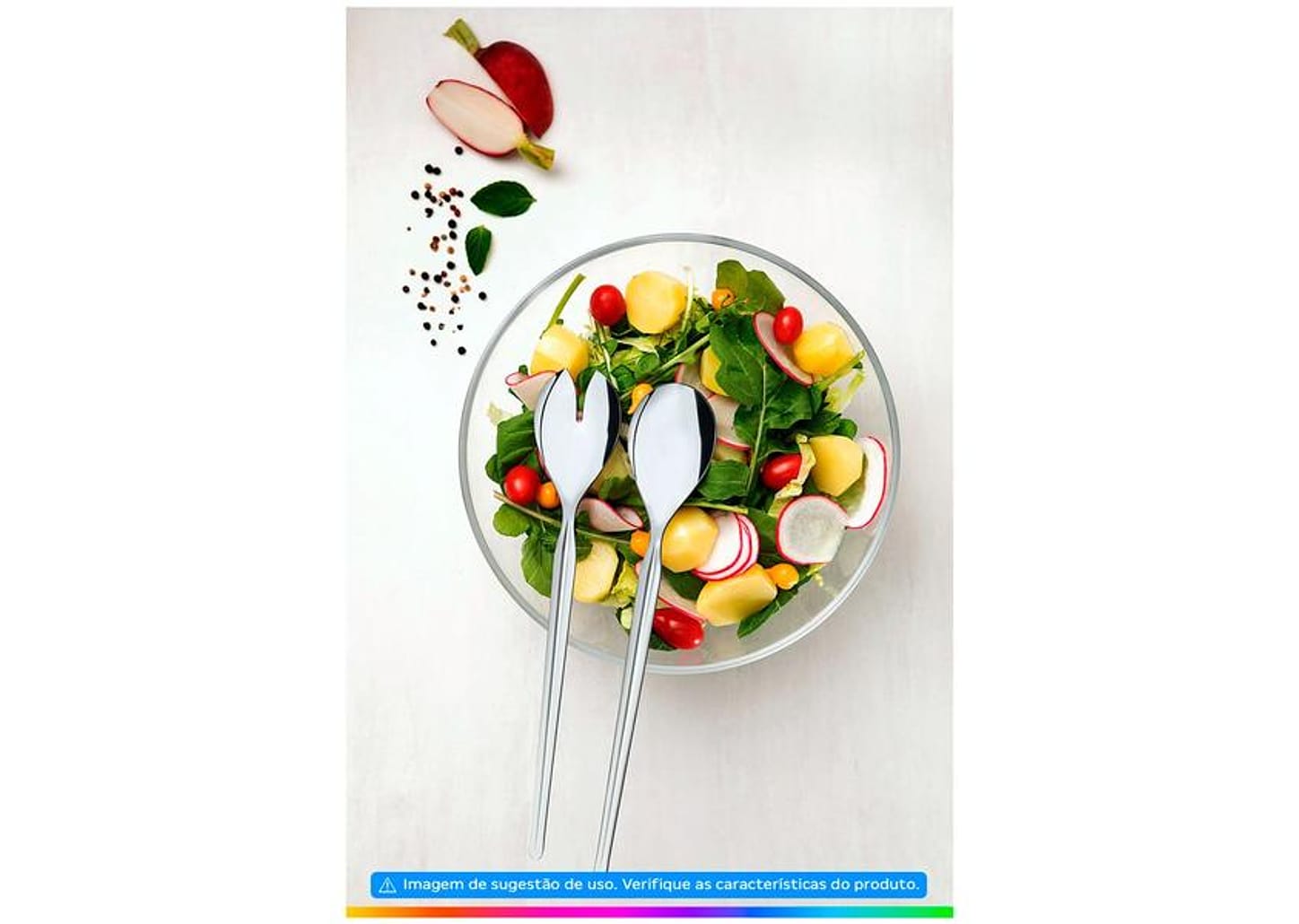 Jogo de Talheres Tramontina Inox Cosmos 2 Peças