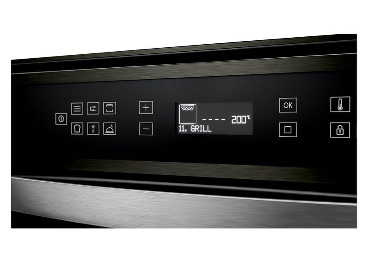 Forno Elétrico de Embutir Brastemp de Convecção e Grill 84L Black Inox Eclipse Collection BOT84AP