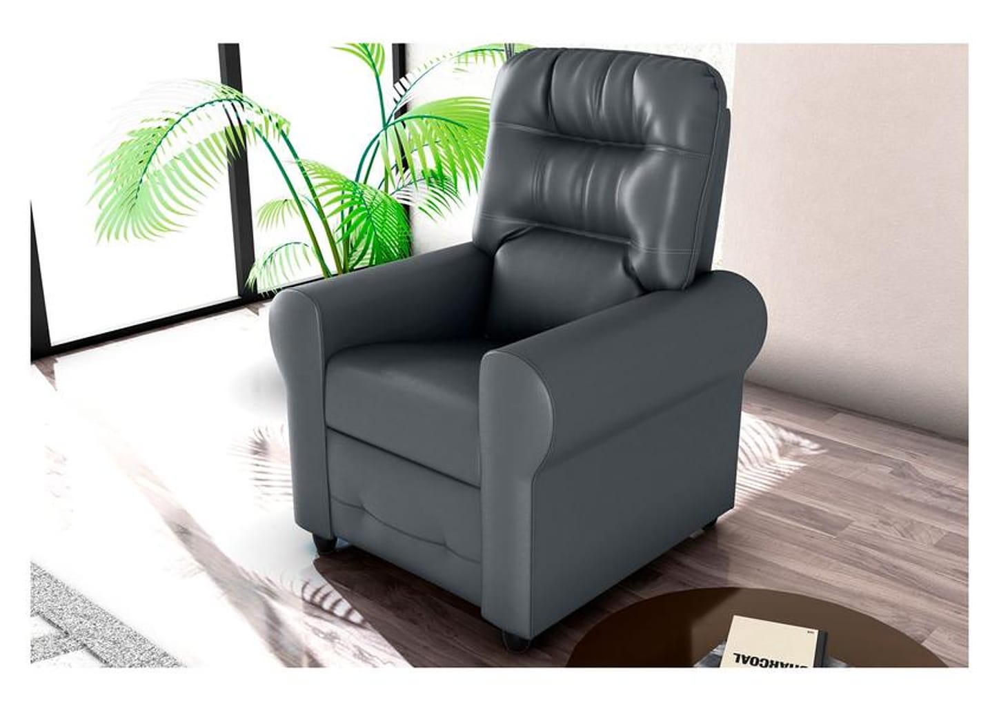 Poltrona Reclinável Moderna 2 Posições Matrix Caravelli