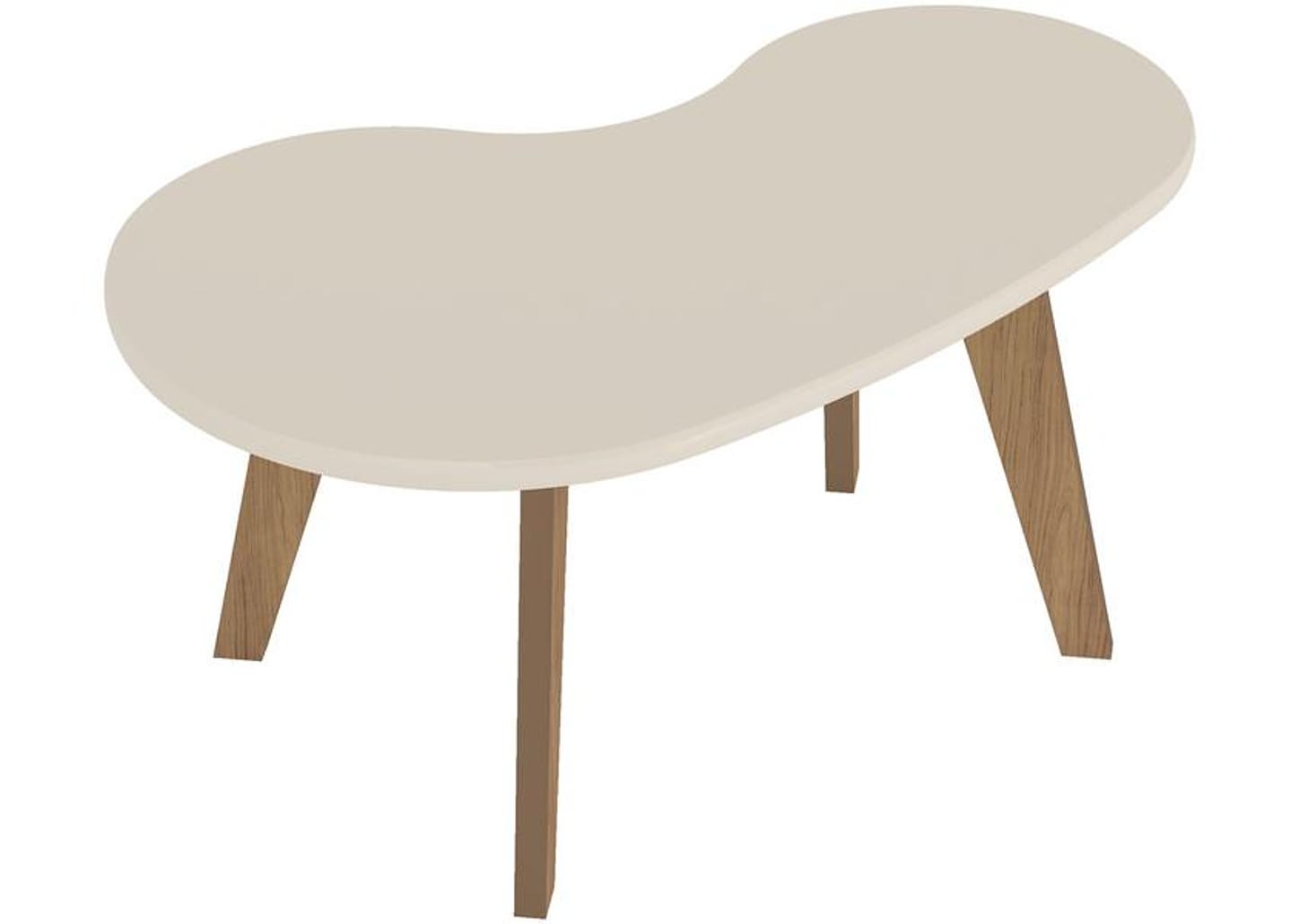 Mesa de Centro de MDF Orgânica Artely