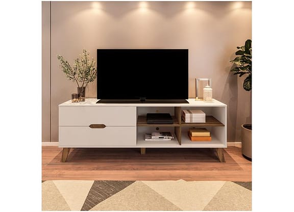 Rack para TV até 75" 2 Gavetas Artely Verona