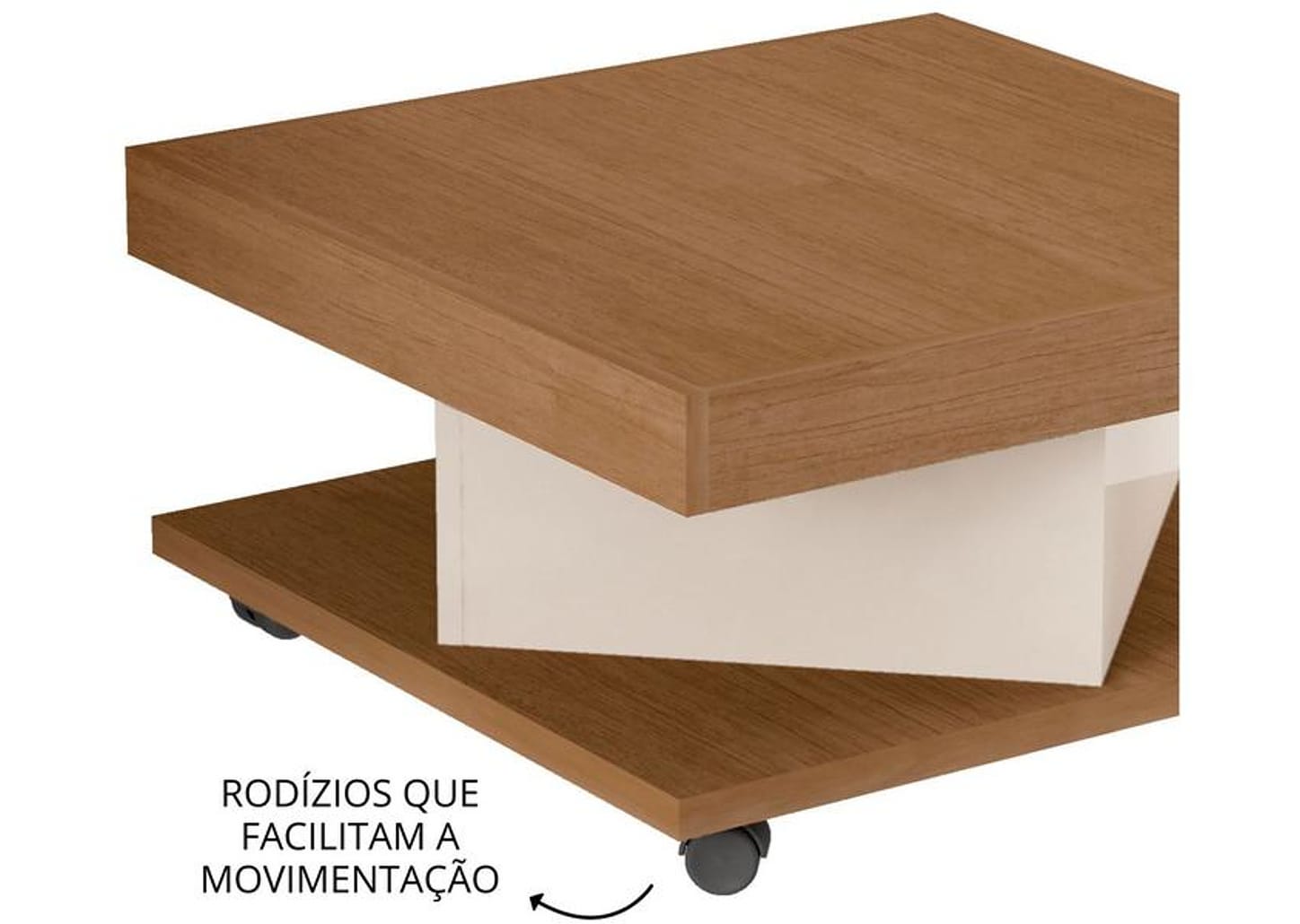 Mesa de Centro de MDP Saara Artely