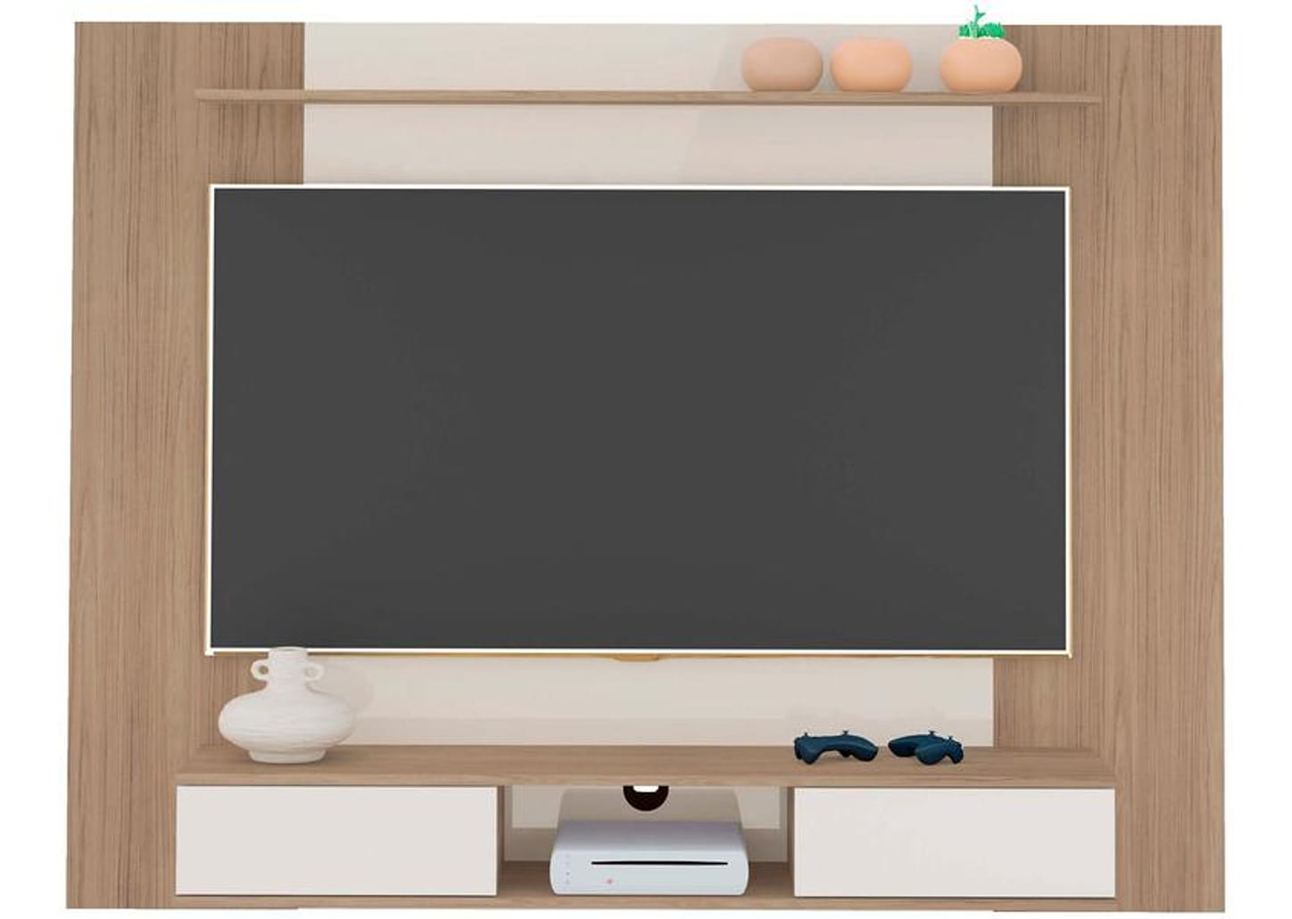 Painel para TV até 75" Artely Nevada 1 Prateleira