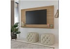 Painel para TV até 75" Artely Slim 1 Prateleira