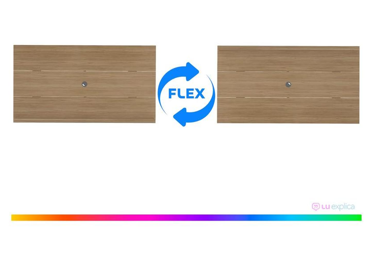 Painel para TV até 75" Artely Slim 1 Prateleira