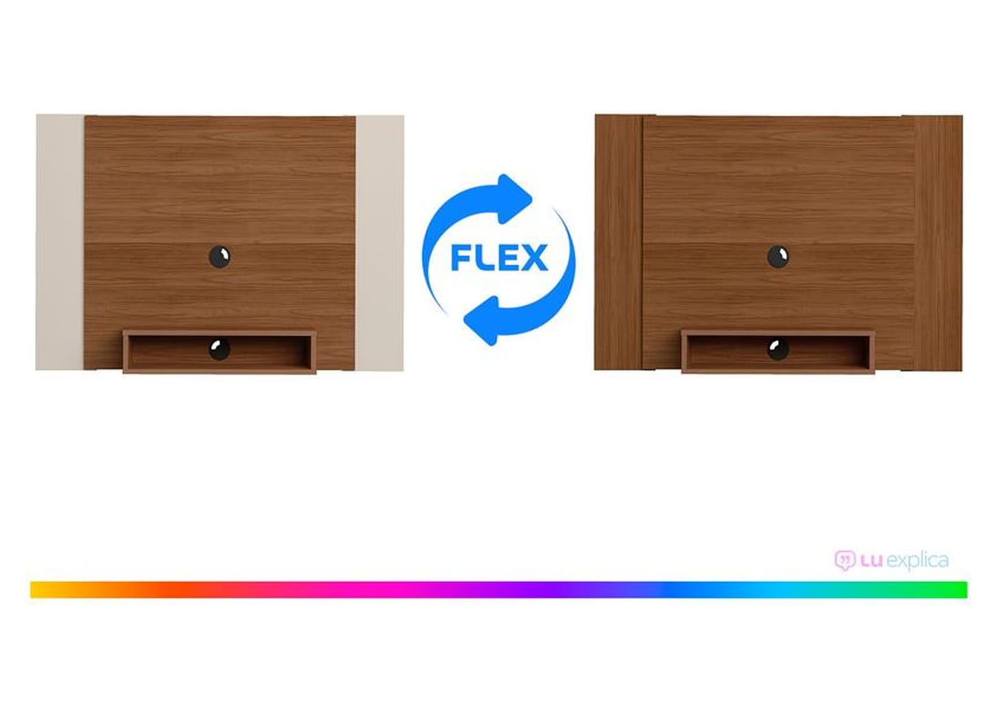 Painel para TV até 47" Artely Cine