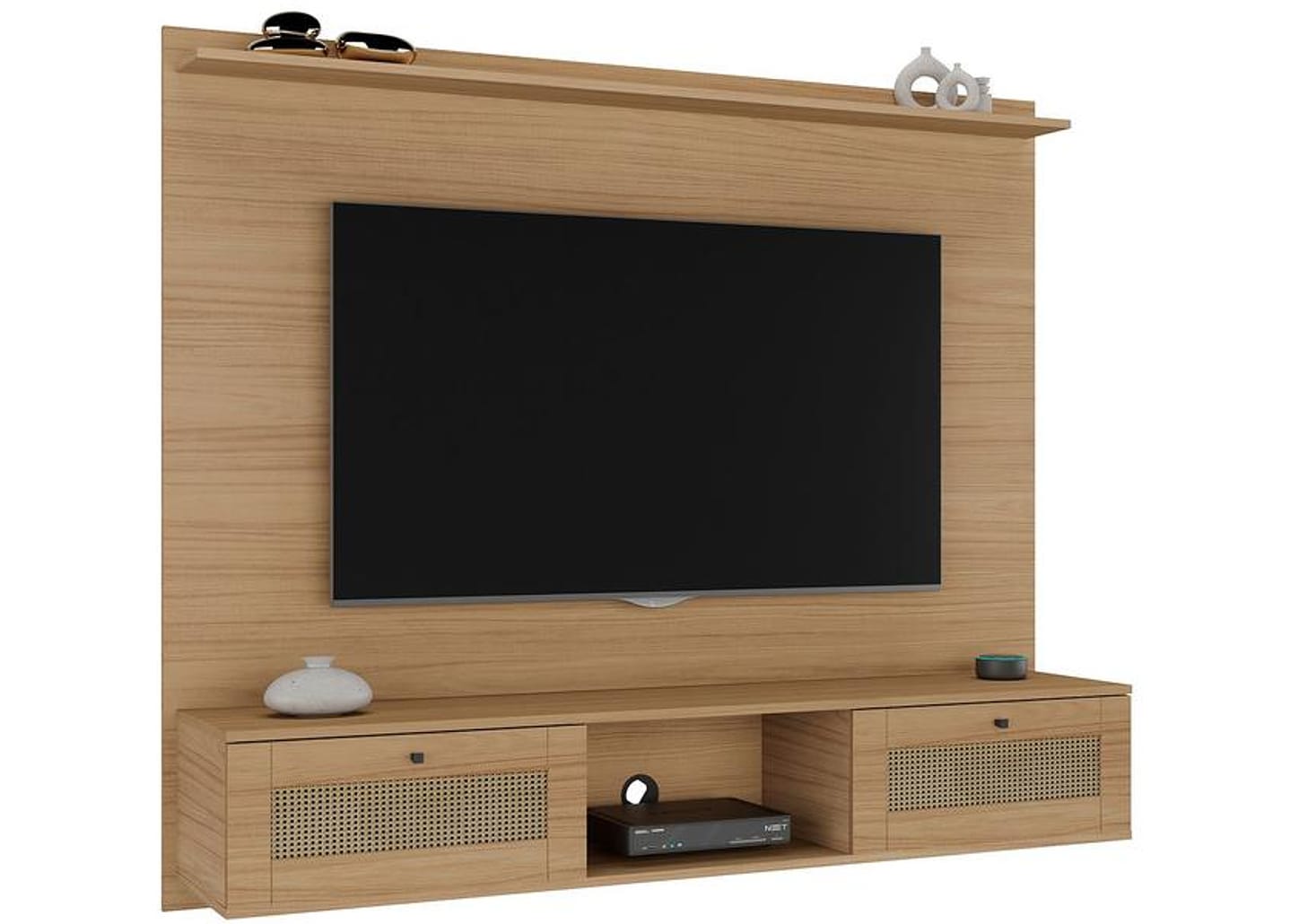 Painel para TV até 72" Artely Trama 1 Prateleira