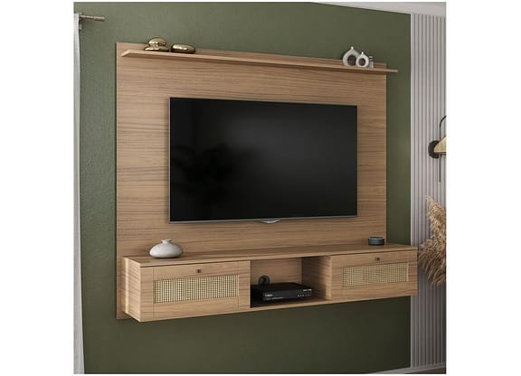 Painel para TV até 72" Artely Trama 1 Prateleira
