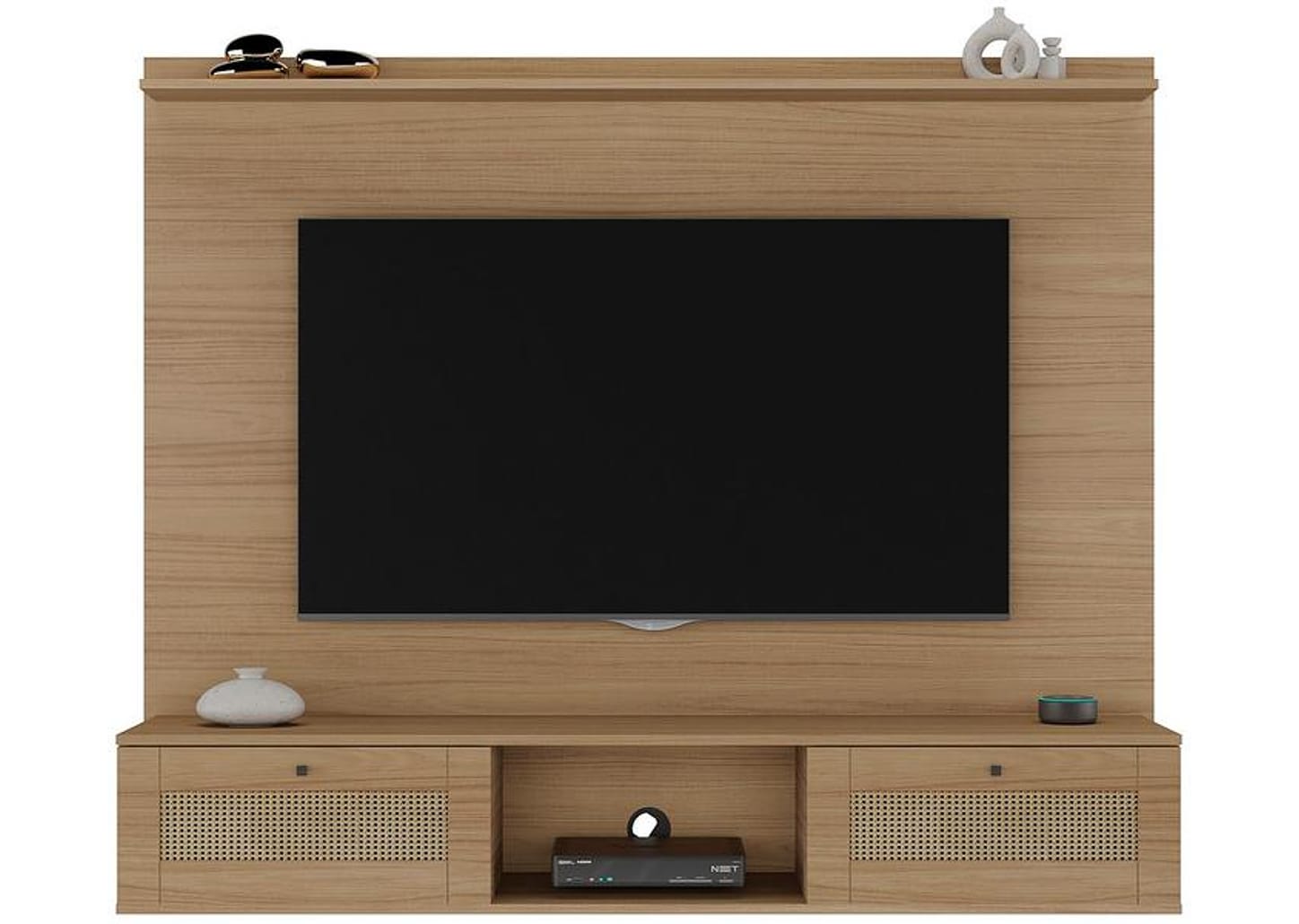 Painel para TV até 72" Artely Trama 1 Prateleira