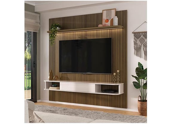 Painel para TV até 75" Artely Belluno 1 Prateleira