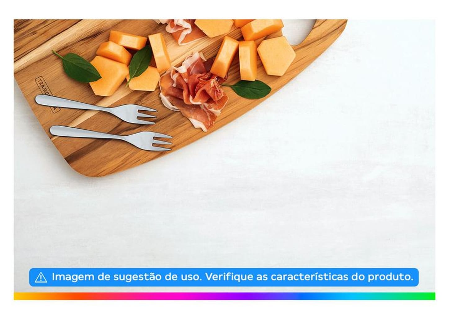 Jogo de Garfos para Petisco Tramontina Aço Inox Amazonas 66960740 6 Peças