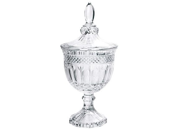 Potiche de Vidro com Tampa 24,5cm Hauskraft - Patrícia