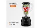 Liquidificador Mondial Ultra Facility Power 2 Velocidades 550W Preto