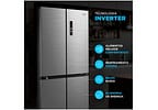 Geladeira/Refrigerador Midea Smart Frost Free French Door Prata 474L MD-RF691FGD463 Bivolt