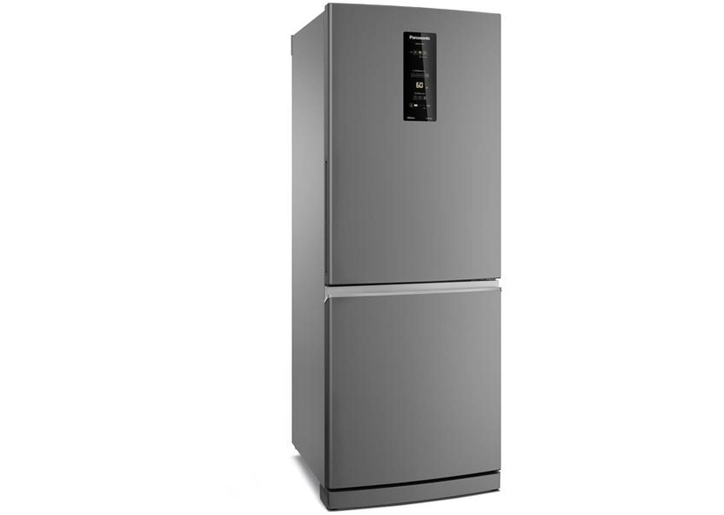 Geladeira/Refrigerador Panasonic Frost Free Duplex Inverse Aço Escovado 460L BB64