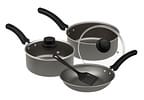 Jogo de Panelas Eirilar Antiaderente de Alumínio Grafite 4 Peças Like-S