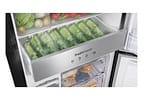 Geladeira/Refrigerador Panasonic Frost Free Duplex Inverse Black Glass 450L BB65