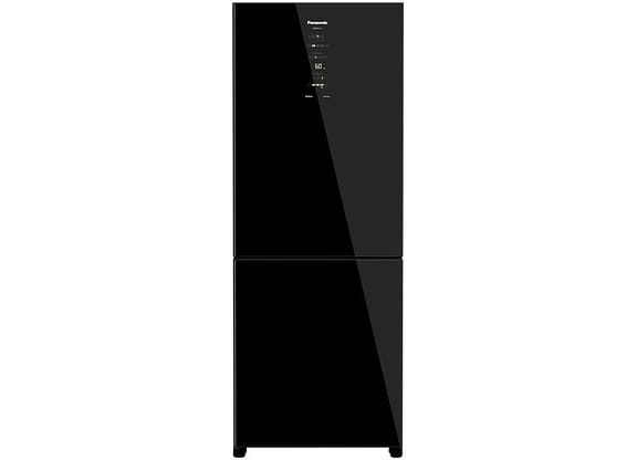 Geladeira/Refrigerador Panasonic Frost Free Duplex Inverse Black Glass 450L BB65